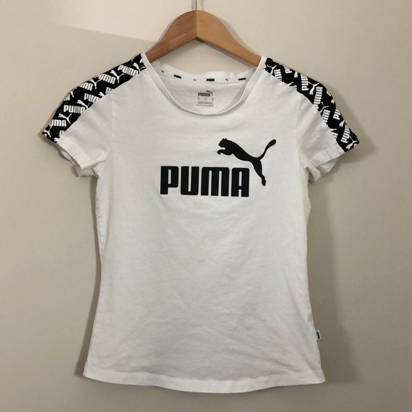 Puma Tops - White PUMA short-sleeve white t-shirt